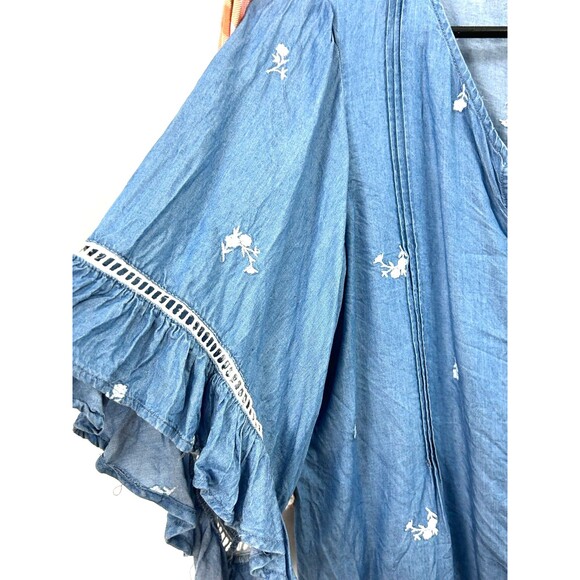 LC Lauren Conrad Womens Multicolor Blouse Top Size Large Lot Of 2 1178T3 - Picture 3 of 12